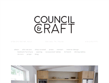Tablet Screenshot of councilandcraft.com